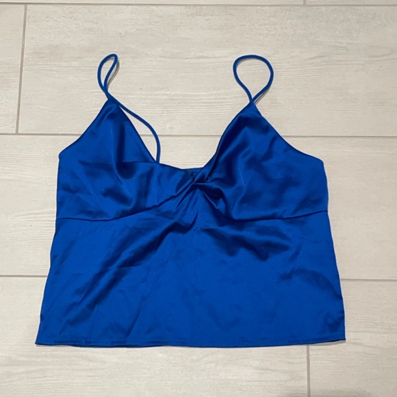 Zara Silk Twist Front Top - Picture 1 of 2